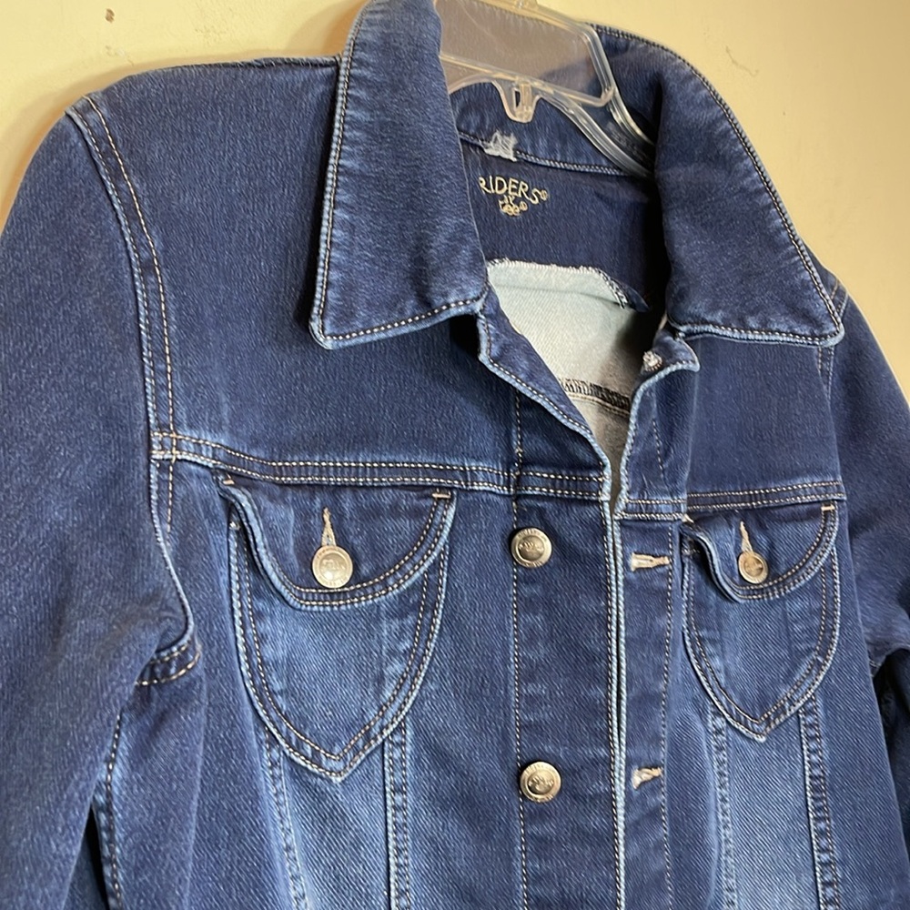 Women’s Lee Riders Denim Jean Jacket - Picture 3 of 12